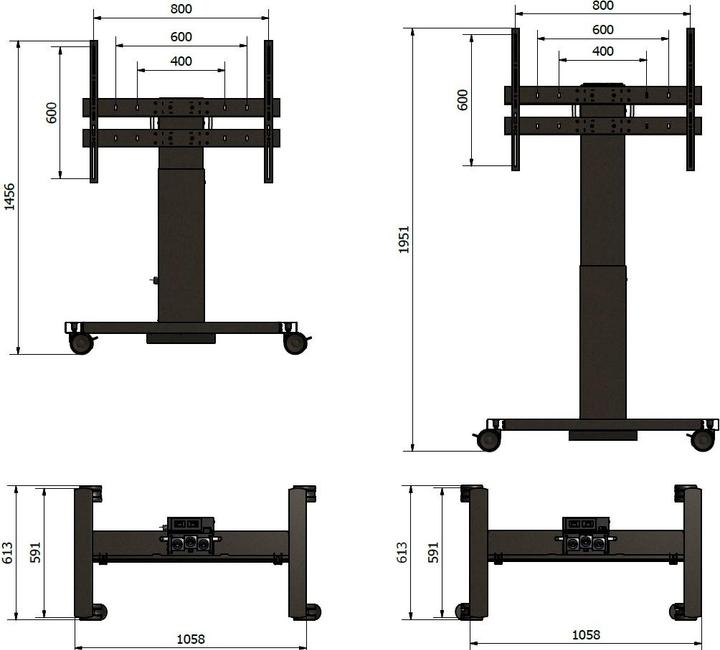 Produktbild DSS Mobilift 0049sw (Universal, 110", 150 kg)