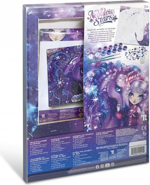 Image du produit Nebulous Stars Peinture par numéros sur toile