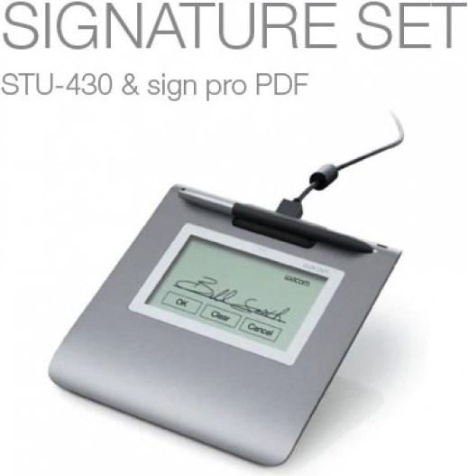 Actual product image Wacom STU-430 (4.50", 2540 lpi)