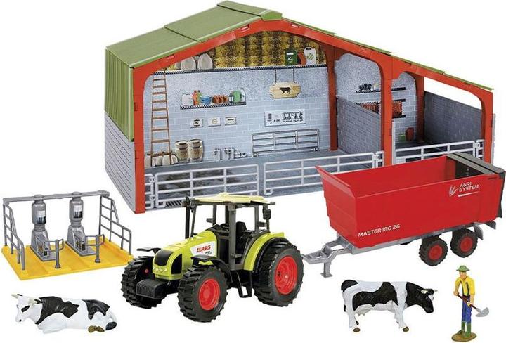 Actual product image Starlux Dairy farmer set with tractor