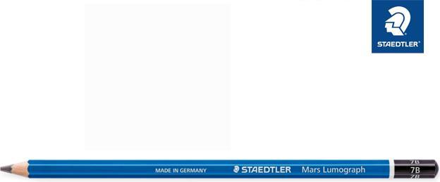 Actual product image Staedtler Pencil Mars Lumograph 100 (2 mm, B, 1 x)