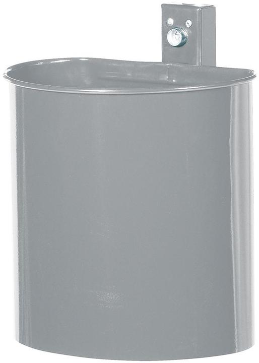Image du produit Renner Helmuth Poubelle d'extérieur galvanisée à chaud, capacité 20 l, corps non perforé, h x l (20 l)