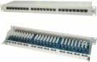 Actual product image Digitus Patch Panel 48.3cm 19inch 24Port Cat5e STP shielded grey RAL7035 Cable installation with LSA