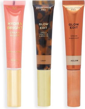 Produktbild Makeup Revolution Revolution PRO - Cream Face Wand Trio Light Gift Set (Make up set)