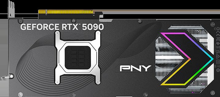 Actual product image PNY Geforce Rtx 5090 32gb Argb Gaming Overclocked Triple (32 GB)