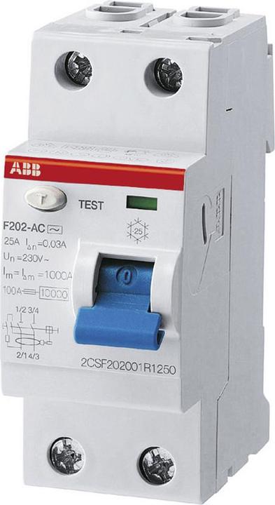 Image du produit ABB INTER.DIF. F202 A-25/0.3