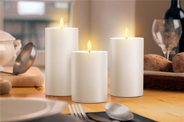 Actual product image Goobay Set of 3 LED Candles "Outdoor (3 x)
