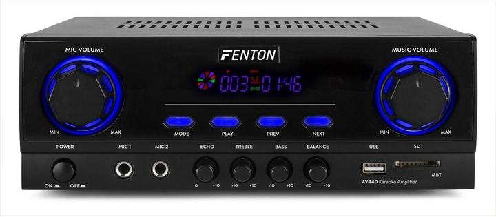 Actual product image Fenton Karaoke Amplifier AV440 (Amplifier)