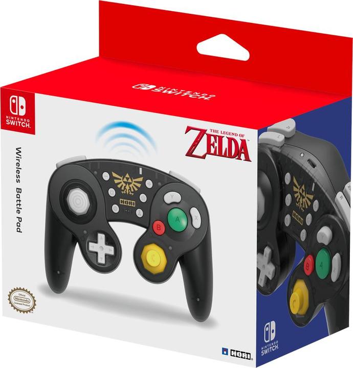 Produktbild HORI Wireless Battle Pad - Zelda (Switch)