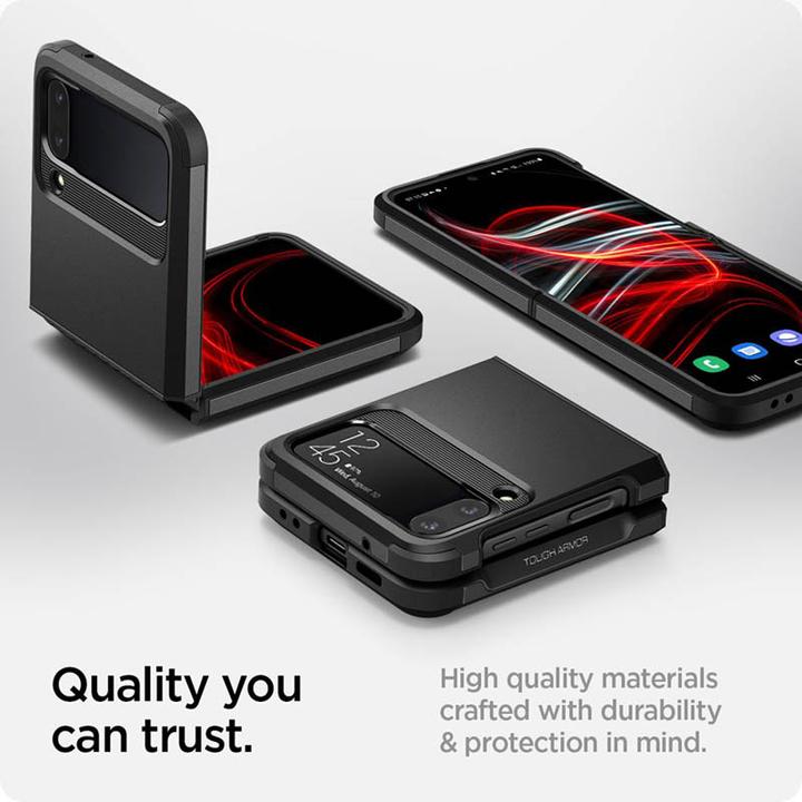 Actual product image Spigen Tough Armor (Samsung Galaxy Z Flip4)