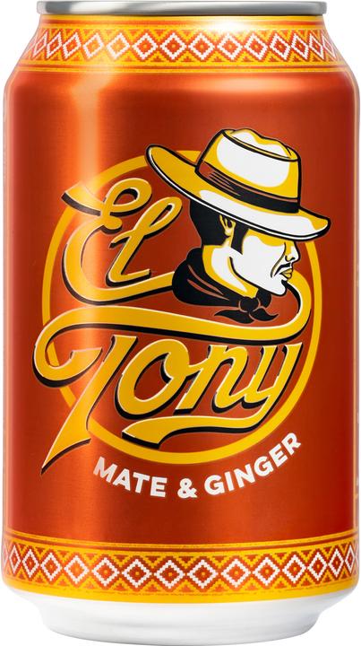 Immagine prodotto El Tony Mate e zenzero (24 x 33 cl)