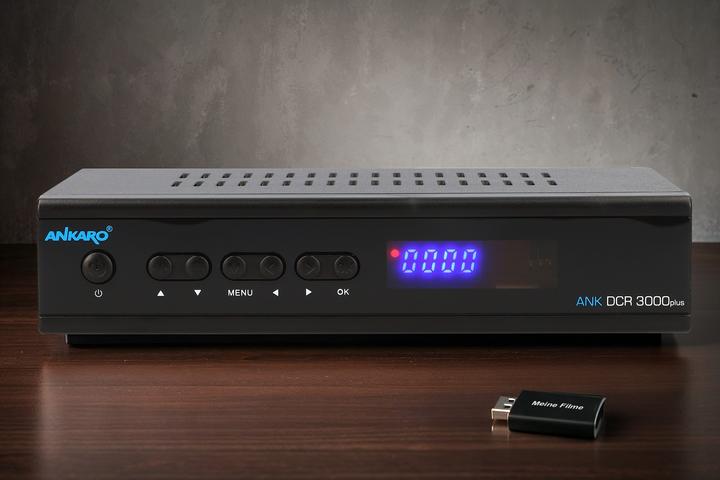 Productafbeelding Ankaro DVB-C HDTV-ontvanger DCR 3000plus PVR (DVB-C, CI+ slot)
