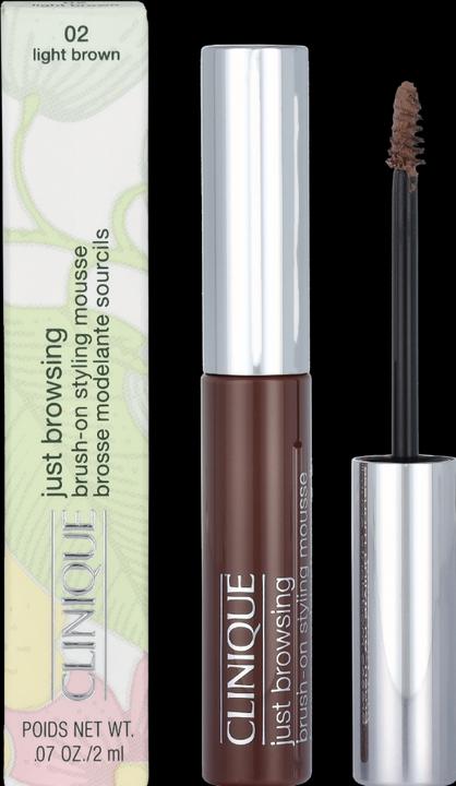 Actual product image Clinique Just Browsing Brush-on Styling Mousse (No. 02 - Light Brown)