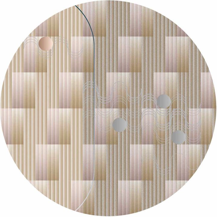 Actual product image Moooi Citrine carpet (350 cm)