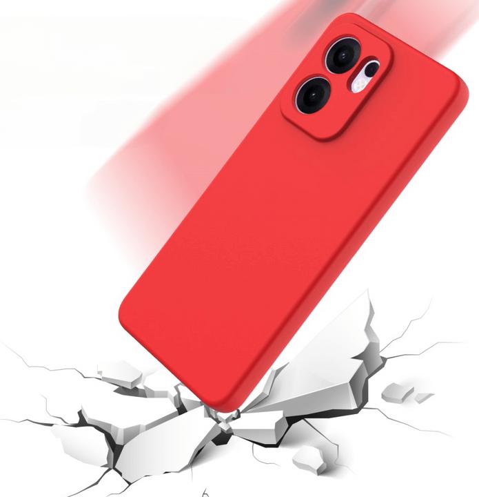 Image du produit Cover-Discount OPPO Reno13 F - Silikon Gummi Hülle mit Riemen (Oppo Reno 13 Pro)