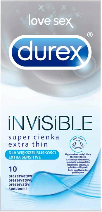 Productafbeelding Durex Onzichtbare (10 Pcs.)