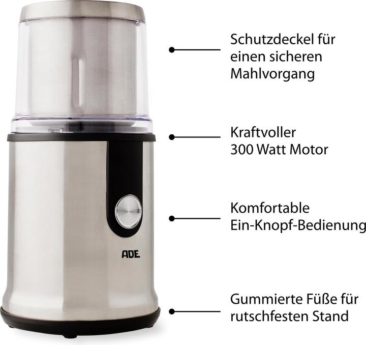 Produktbild ADE Gewürzmühle und Kaffeemühle
