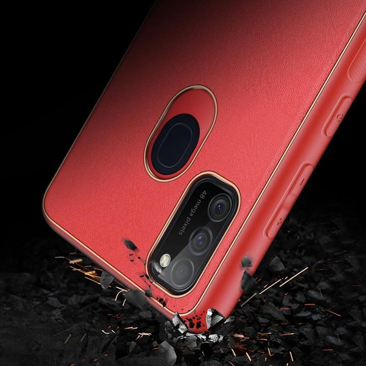 Produktbild Dux Ducis Yolo elegant case made of soft TPU and PU leather for Samsung Galaxy M30s red (Samsung Galaxy M30s)