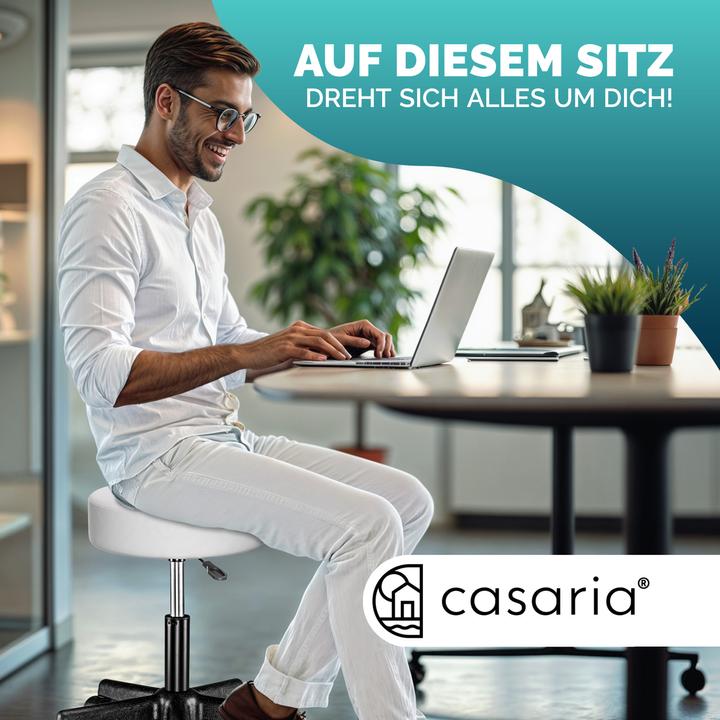 Image du produit Casaria Tabouret roulant