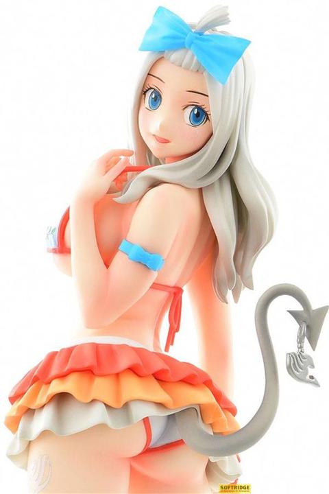 Actual product image Orca Fairy Tail statuette 1/6 Mirajane Strauss Swimwear Pure in Heart Rose Bikini Ver. 25 cm