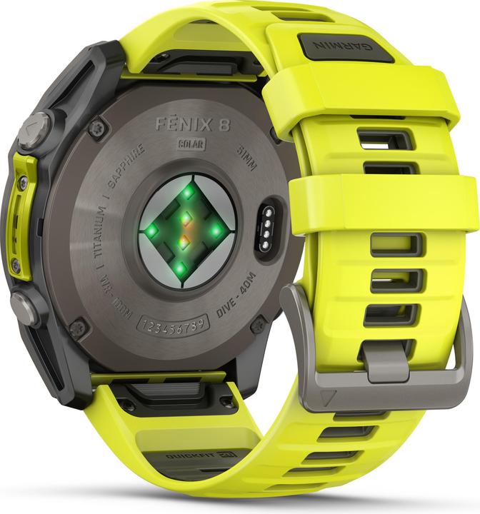 Immagine prodotto Garmin Fenix 8 Solar Sapphire Titanium (51 mm)