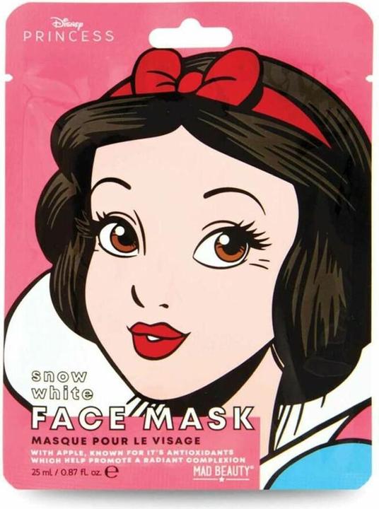 Immagine prodotto Mad Beauty Maschera per il viso Disney - Biancaneve e i Sette Nani - Maschera in fogli idratante e lenitiva 30g (25 ml)