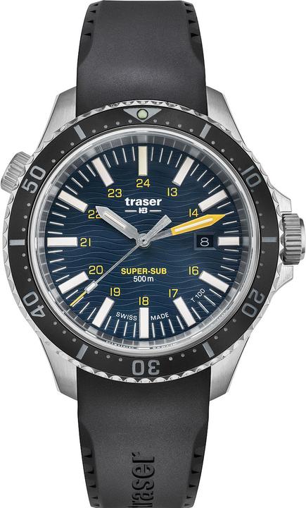 Produktbild Traser H3 109371 P67 T100 SuperSub Blue 46mm 50ATM (46 mm)