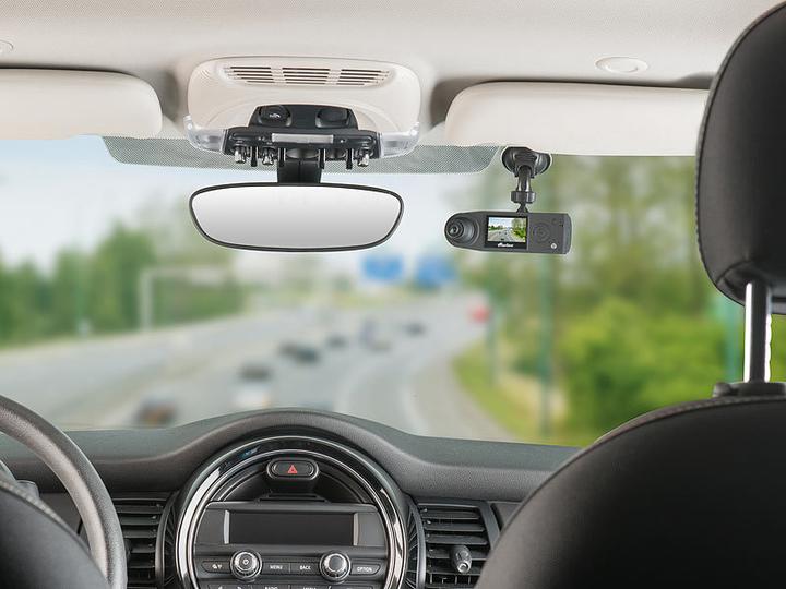 Produktbild NavGear Full-HD-Dashcam mit G-Sensor (Beschleunigungssensor, Akku, Full HD)