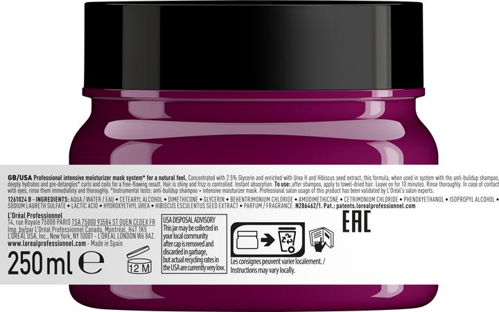 Image du produit L'Oréal Professionnel Masque hydratant intense Curl Expert Experession (250 ml)