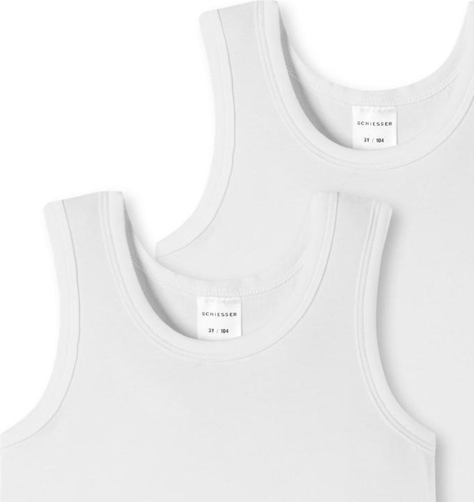 Produktbild Schiesser 6er Pack Kids Boys 95/5 Organic Cotton Unterhemd (140)