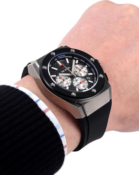 Image du produit TW Steel CEO Tech David Coulthard Édition spéciale (Montre analogique, Chronographe, 48 mm)