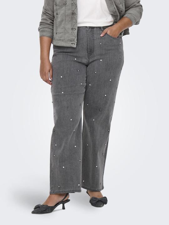 Produktbild Only CARHOPE Hohe Taille Weiter Beinschnitt Jeans Jeans mit weitem Bein (W44/L32)
