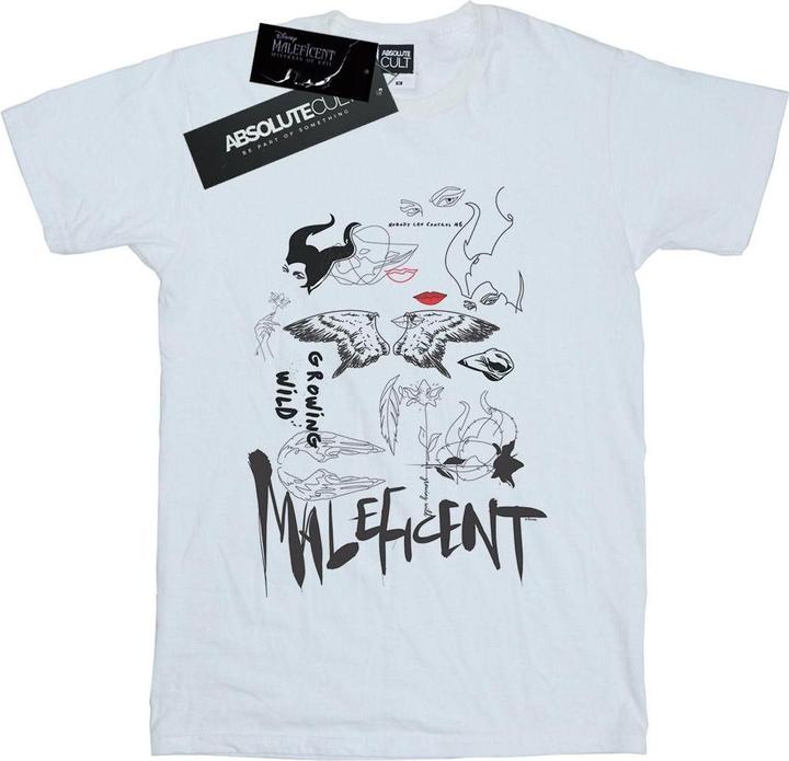 Produktbild Disney Maleficent Mistress Of Evil Growing Wild Collage TShirt (L)