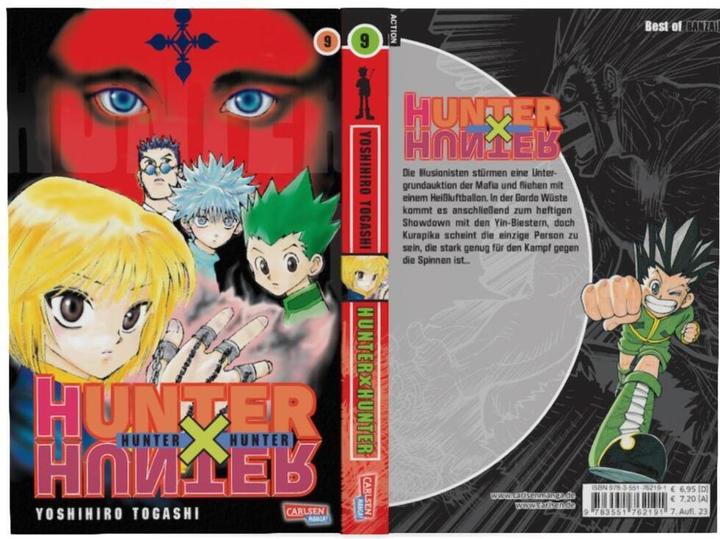 Produktbild Hunter X Hunter, Band 9 (Deutsch, Yoshihiro Togashi, 2005)