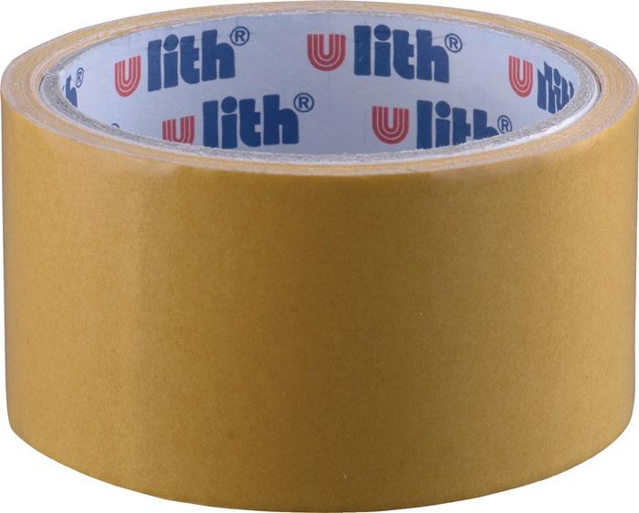 Produktbild Ulith Doppelseitiges Verlegeband 468/E Länge 25 m Breite 50 mm beige Gesamtdicke 0,08 mm (50 mm)