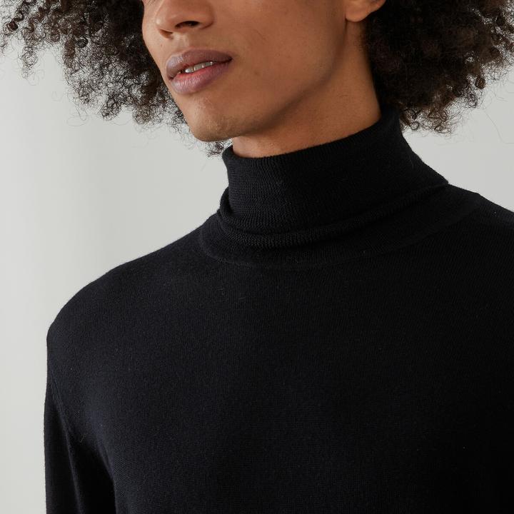 Image du produit La Redoute Collections Pull à col roulé 100% laine mérinos (S)