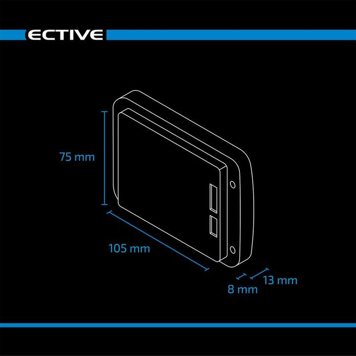 Produktbild Ective BM X Batteriemonitor mit 500A Shunt und Bluetooth App