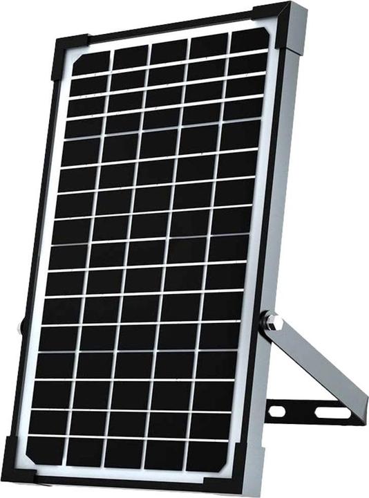 Actual product image V-TAC VT-432 10311 LED floodlight, solar module 30 W Cold white Black (4800 lm, IP65)