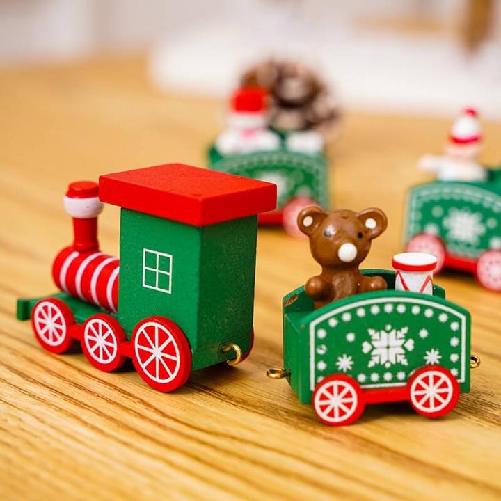 Produktbild Cover-Discount Christmas Train Weihnachtsdeko grün