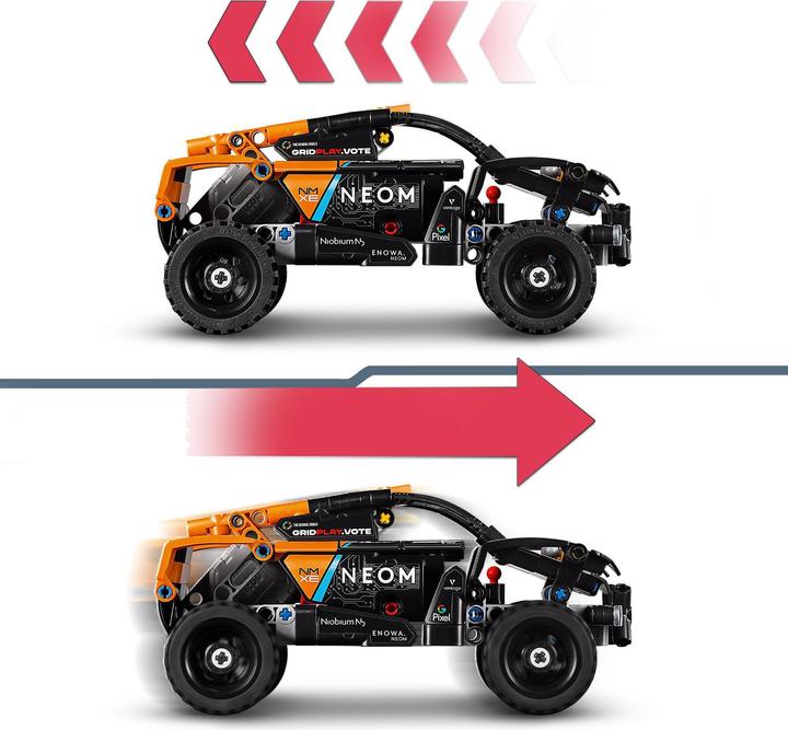 Produktbild LEGO NEOM McLaren Extreme E Race Car (42166, LEGO Technic)