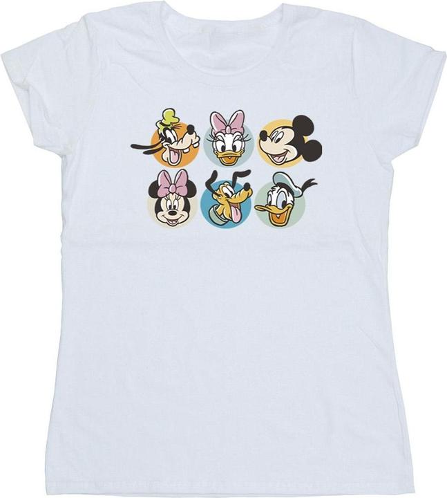 Immagine prodotto Disney Mickey Mouse And Friends Faces Maglietta Donna (S)