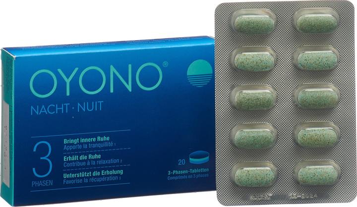 Actual product image Oyono Nacht N Tablette (20 Piece, Pills, 41 g)