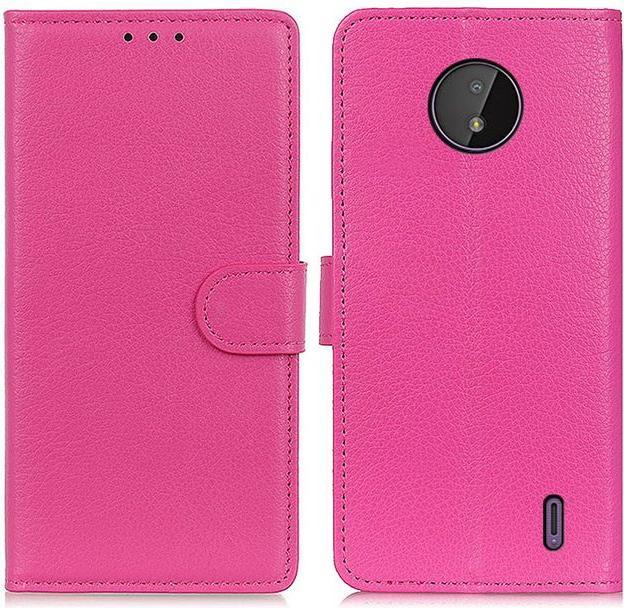 Produktbild MU Classic Litchi Leder Bookcover Series (Nokia C10, Nokia C20)