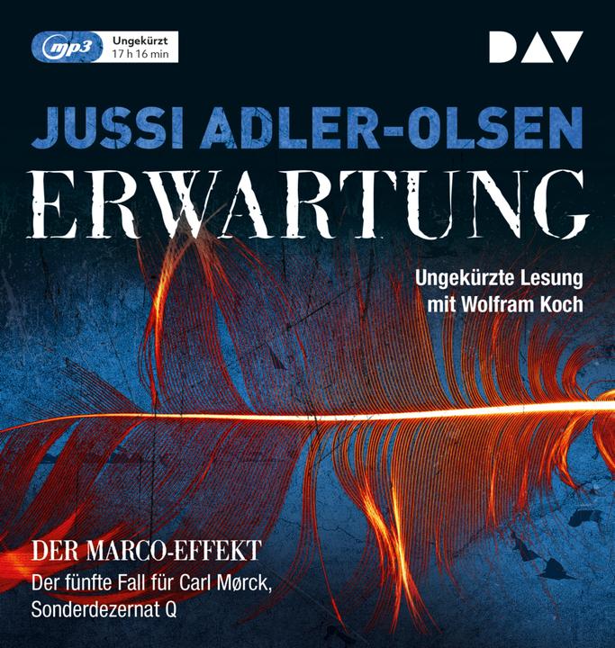 Produktbild Erwartung (Jussi Adler-Olsen, Wolfram Koch, Hannes Thiess, Deutsch)