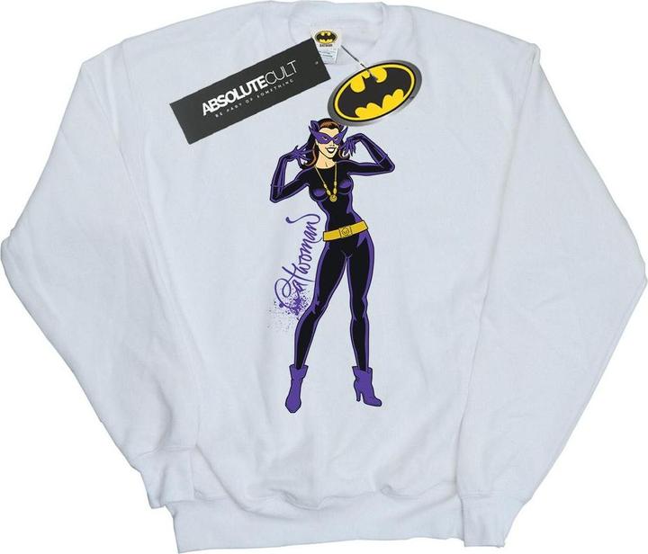 Actual product image Boys Catwoman Happy Pose Sweatshirt (140, 146)