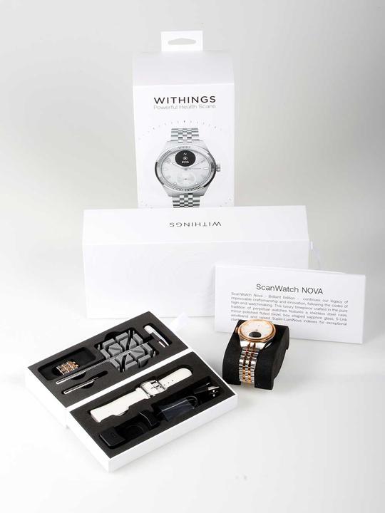 Actual product image Withings Scanwatch Nova Brilliant Gold (39 mm)