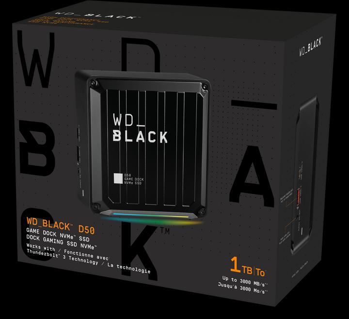 Image du produit WD Black D50 Game Dock 1TB (1 To)