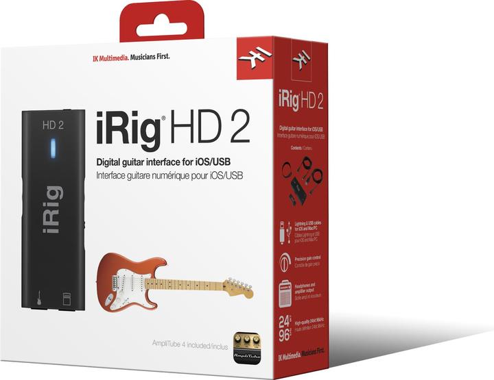 Image du produit IK Multimedia iRig HD 2 (USB, 30 pin, Lightning)