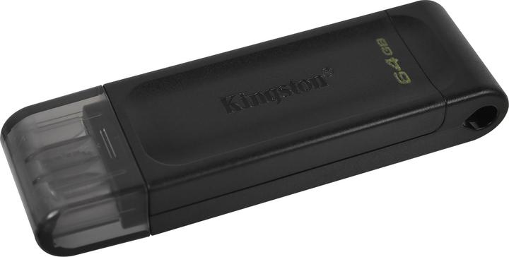 Actual product image Kingston DataTraveler 70 (64 GB, USB-C, USB 3.2)