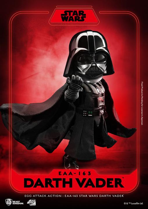 Actual product image Beast Kingdom Star Wars Egg Attack figurine Darth Vader 16 cm